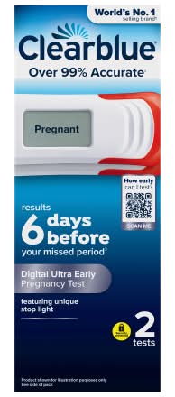 Clearblue Digital Ultra Early Pregnancy Test (2 pack)