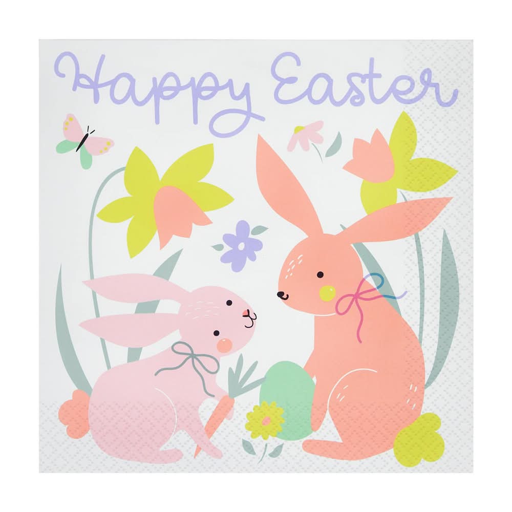 Easter Playful Spring Lunch Napkins