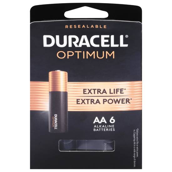 Duracell Alkaline Aa 6 Batteries (6 ct)