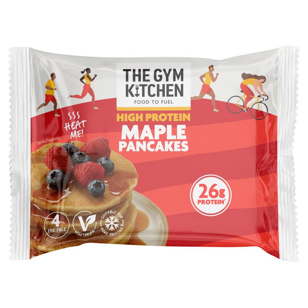 The Gym Kitchen Maple Pancakes