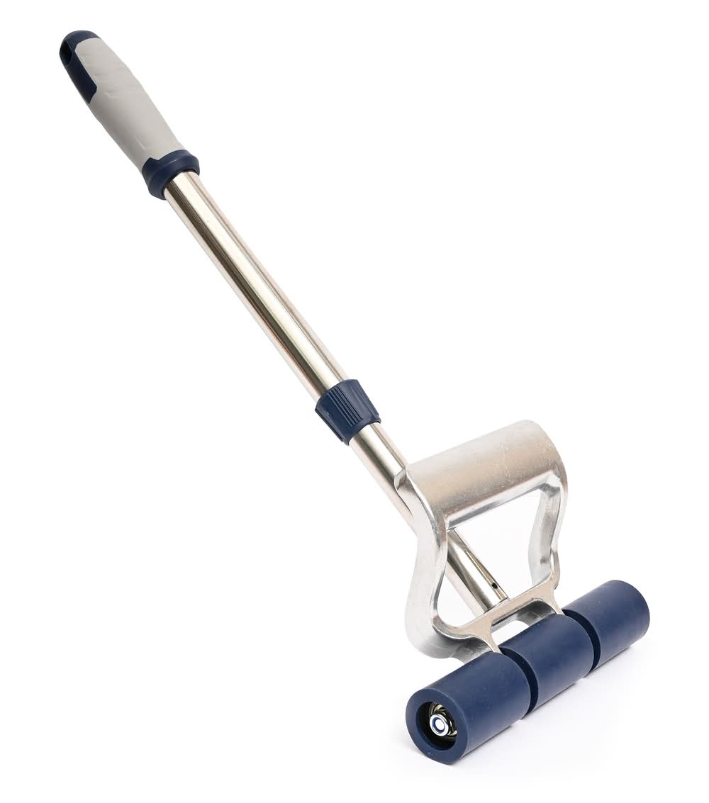 Project Source Floor rollers 7.5-in Stainless steel Adjustable Handle Floor Roller
