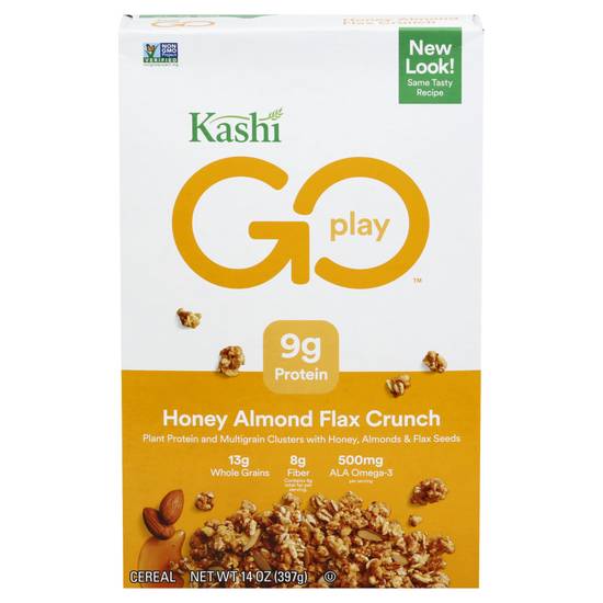 Kashi Go Play Flax Crunch Protein Cereal (honey almond)