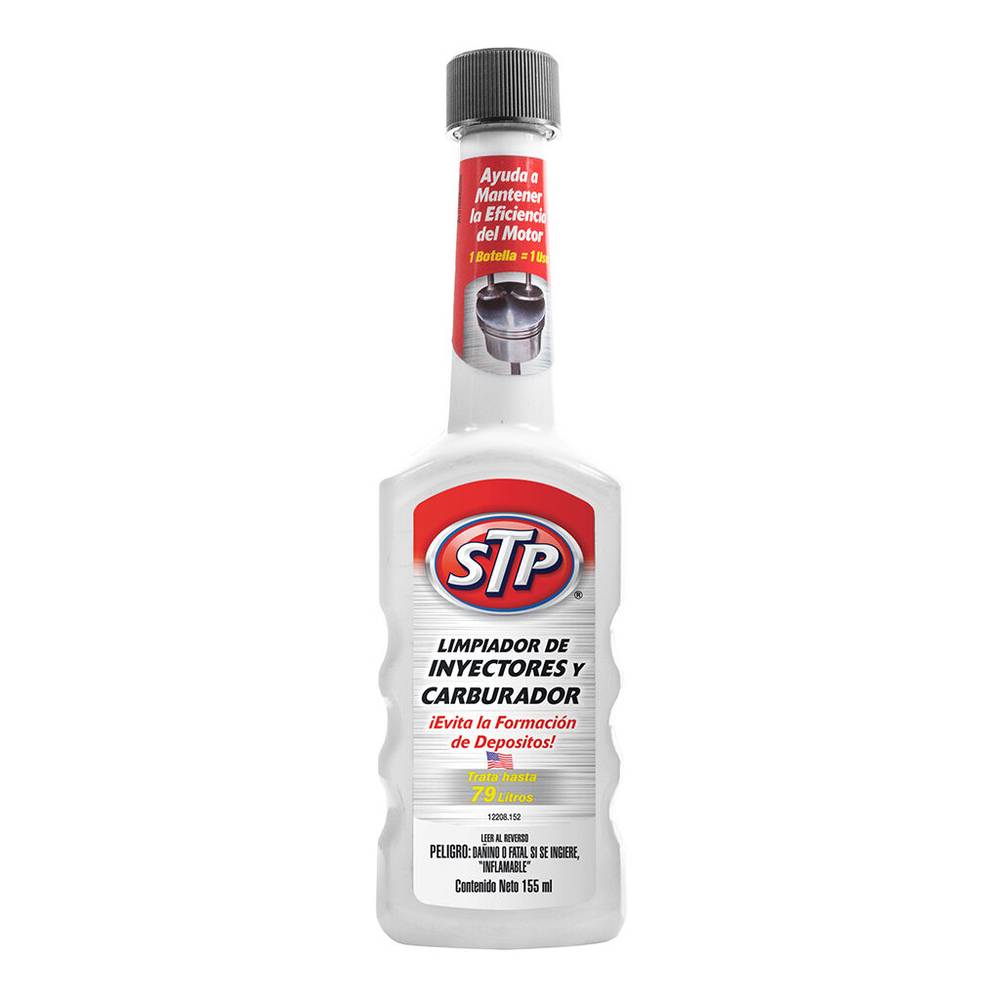 Limpiador de inyectores stp y carburador 155 ml