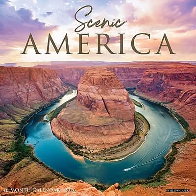 2026 Willow Creek Scenic America 12 x 12 Monthly Wall Calendar (52662X)