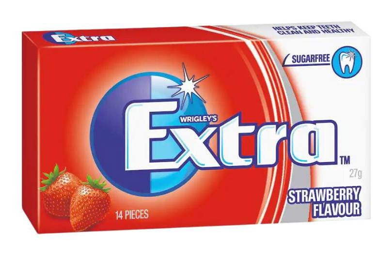 Extra Envelope Strawberry 14pc