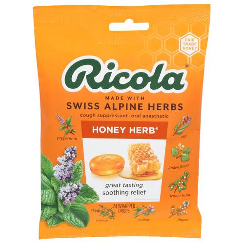 Ricola Honey-Herb Cough & Throat Drop
