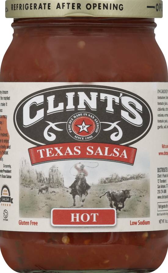 Clint's Hot Texas Salsa