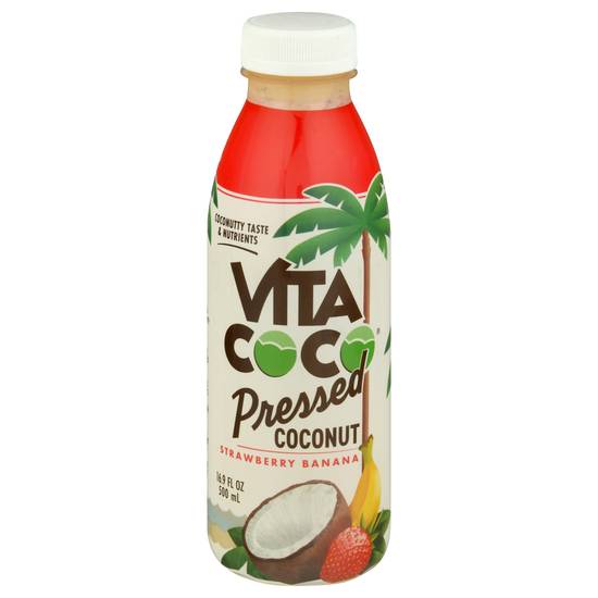 Vita Coco Pressed Coconut Water Strawberry Banana (16.9 fl oz)