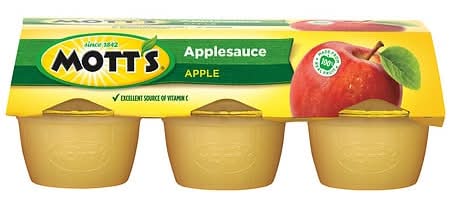 Mott's Original Applesauce Cups - 4.0 oz x 6 pack
