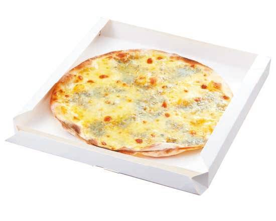 【234】ピッツァ・ク�ワトロフォルマッジ Pizza Quattro Formaggi (Four Cheese Pizza) (White Sauce)