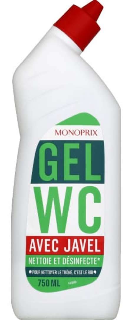 Monoprix - Gel wc avec javel (750ml)