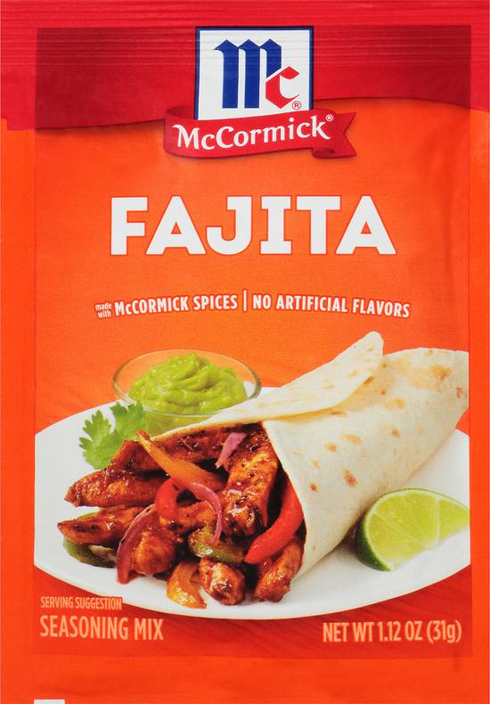 Mccormick Fajita Seasoning Mix