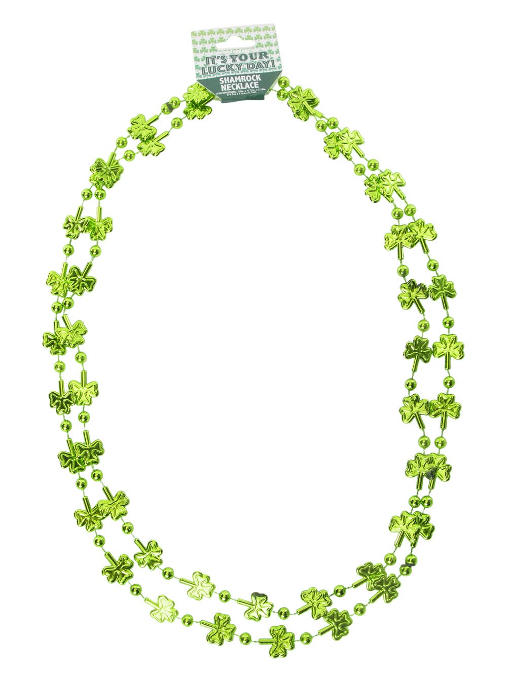 St. Patrick’S Day Shamrock Necklaces 2-Pack