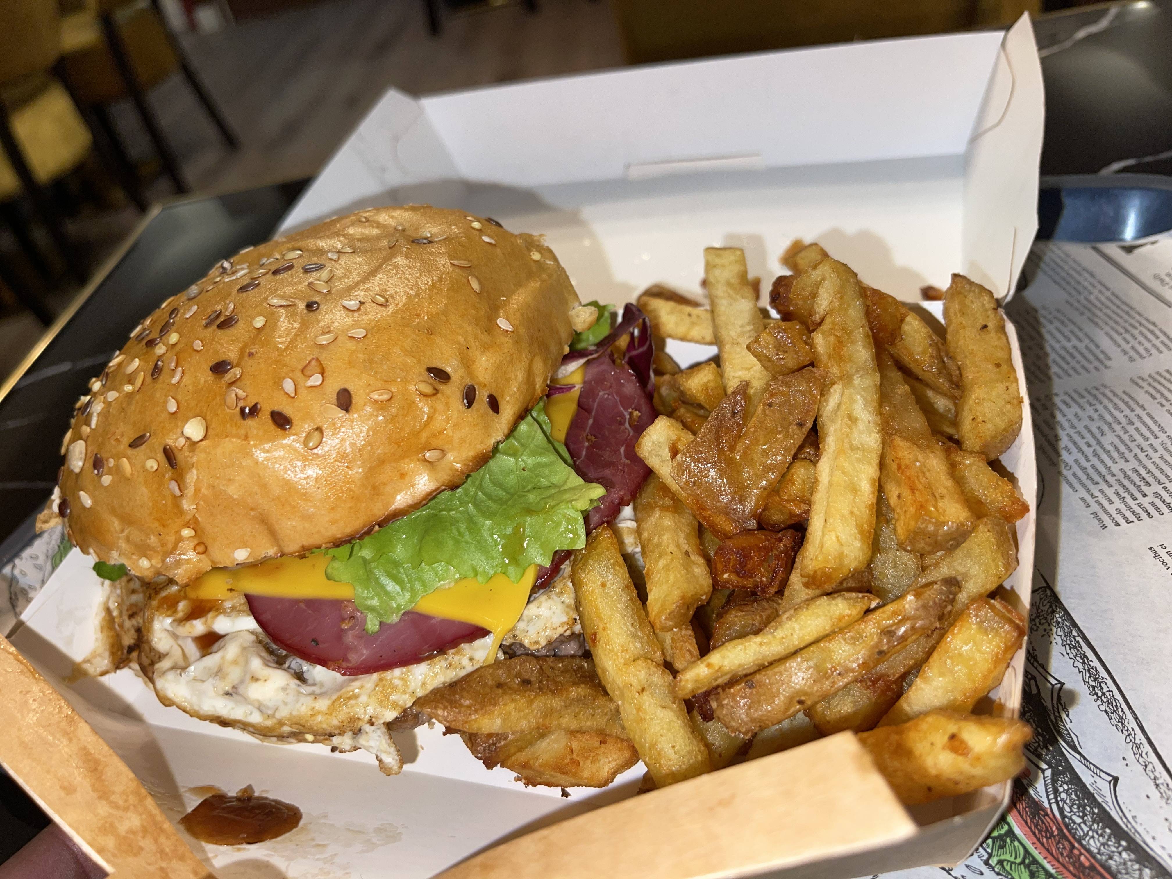 Menu Le Harlem Burger 🥓🍔😍