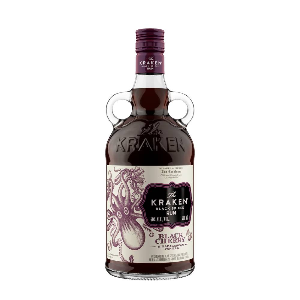 The Kraken Black Cherry & Madagascan Vanilla Rum 700ml