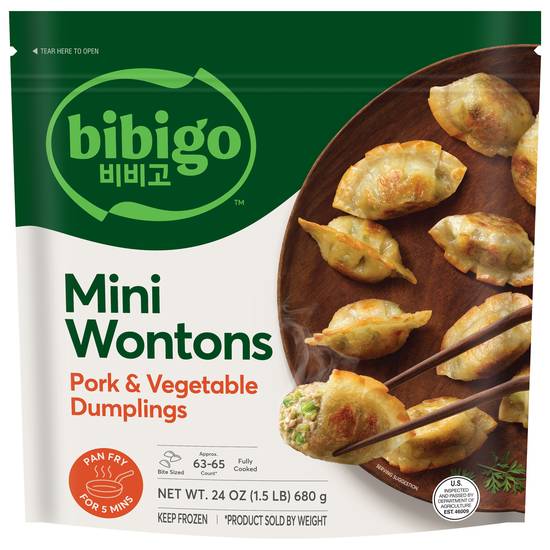 Bibigo Pork & Vegetable Mini Wontons