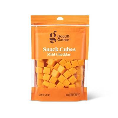 Good & Gather Mild Cheddar Cheese Cubes