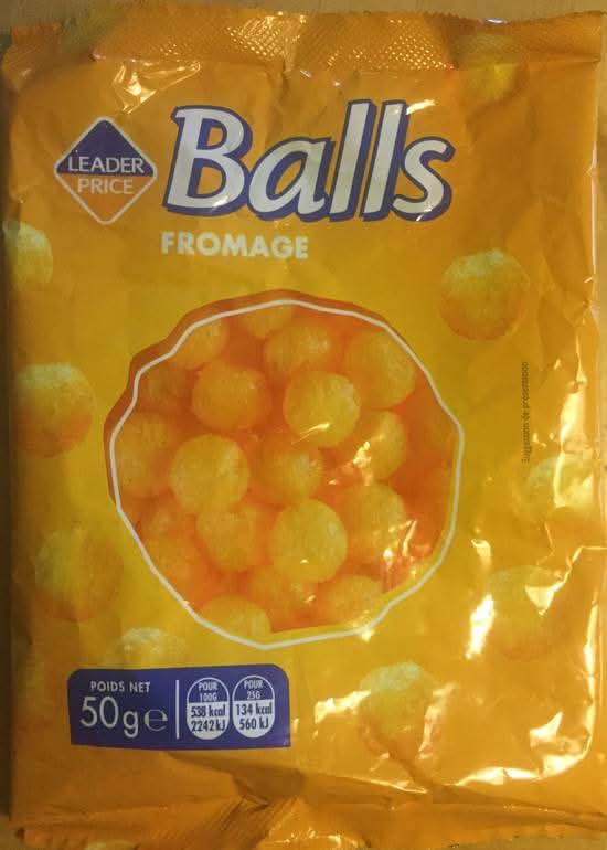 Leader Price - Balls fromage (50g)