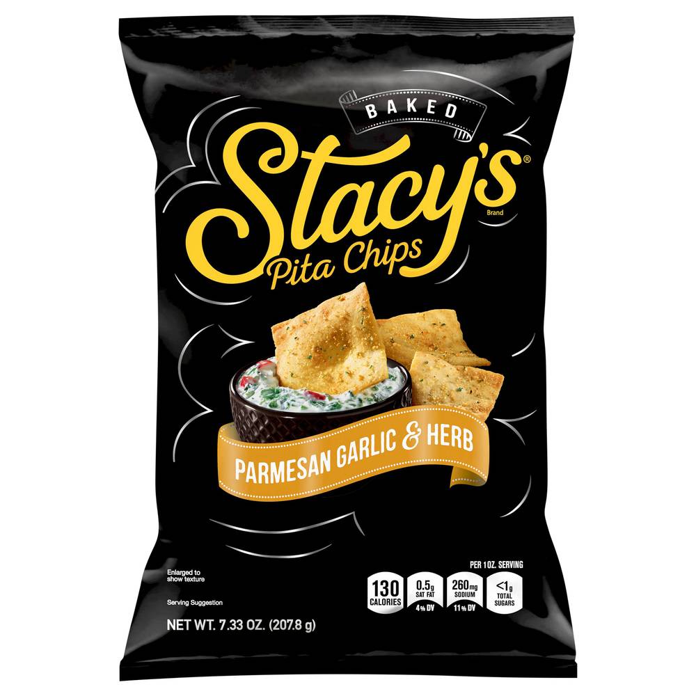 Stacy's Baked Pita Chips, Parmesan Garlic-Herb (7.33 oz)