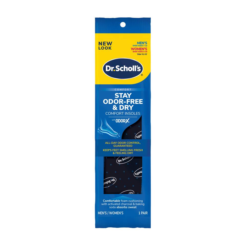 Dr. Scholl'S Stay Odor-Free & Dry Comfort Insoles