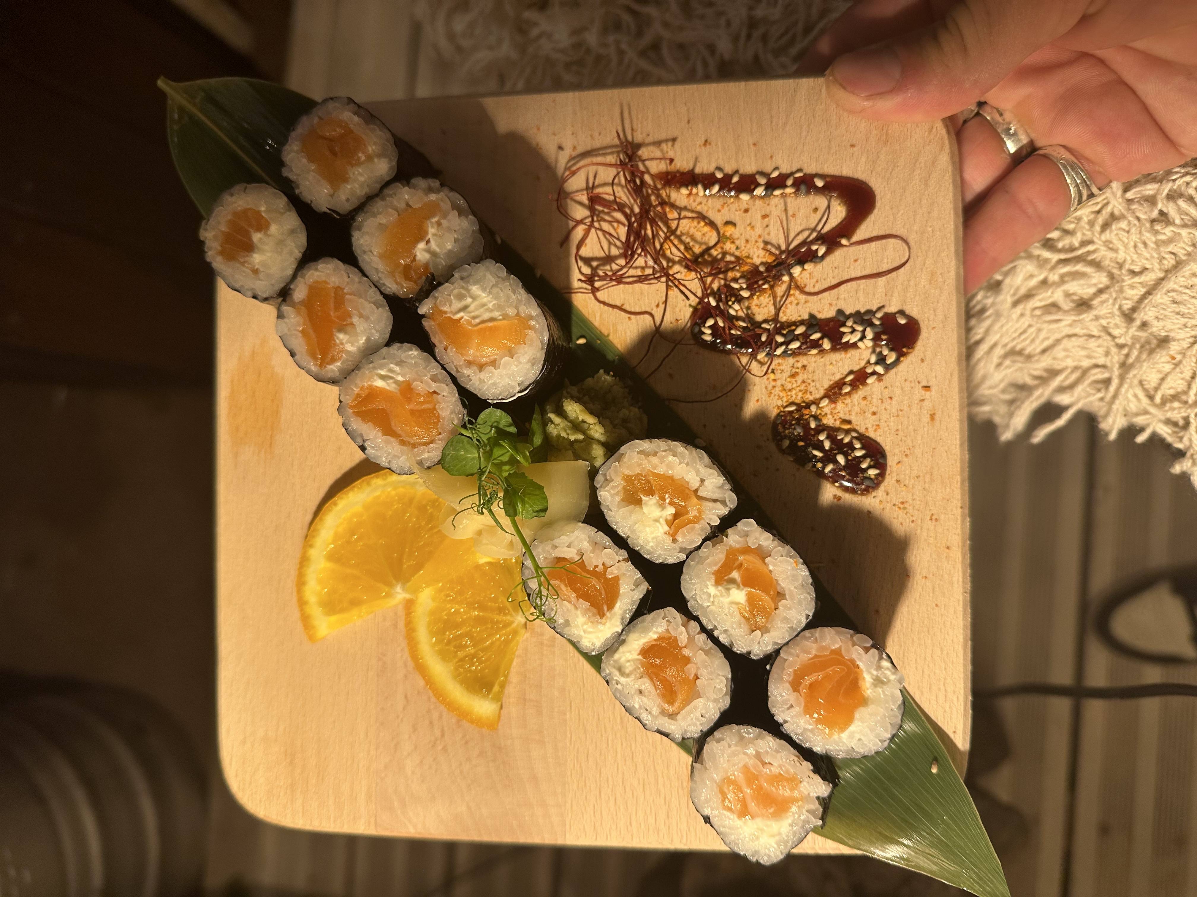 Maki saumon  Philadelphia