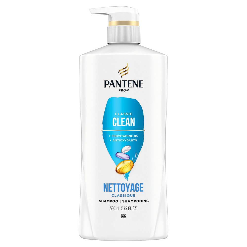 Pantene Pro-V Classic Clean Shampoo, 17.9 Oz