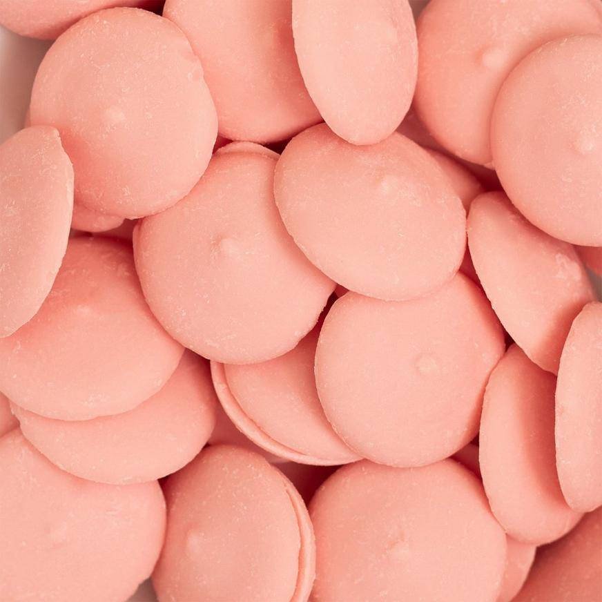Sweetshop Light Pink Melt'ems Candy Wafers, 12oz - Vanilla