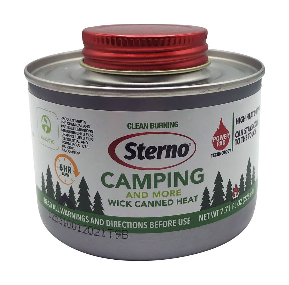 Sterno Cooking Fuel Steel 8.55 Oz 1 Pk