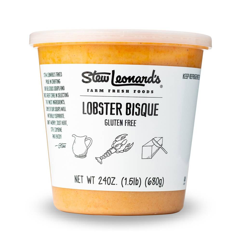 Stew Leonard's Lobster Bisque Soup (24 oz)