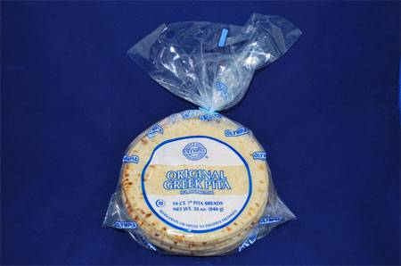 Olympia - 7" Original Greek Pita, 12/10 Ct (Case of 1)