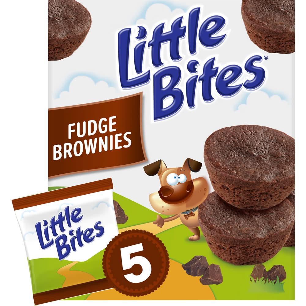 Entenmann's Little Bites Mini Muffins, Fudge Brownies (9 oz, 20 ct)