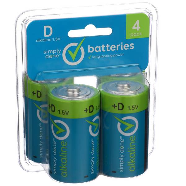 Simply Done D Batteries