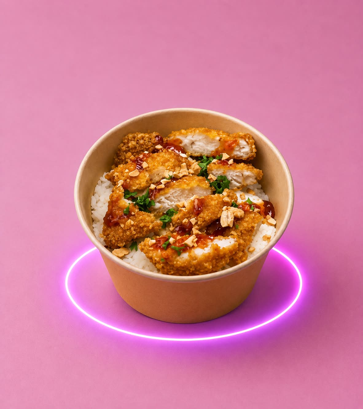 Original Crousty Crispy Sweet Chili Riz Blanc