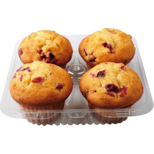 Sprouts Cranberry Orange Vegan Muffins 4 Pack