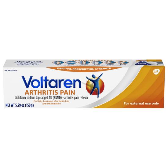 Voltaren Topical Arthritis Pain Relief Gel - 5.3 oz Tube