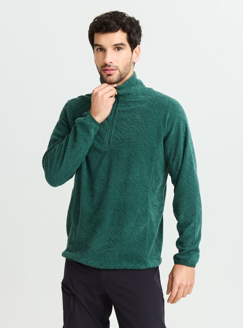 Alpes Polerón Micro Fleece Diseño Montañas Polar diseño 2 l