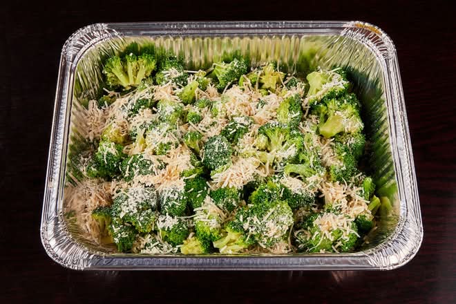 Catering Broccoli with Mizithra Cheese