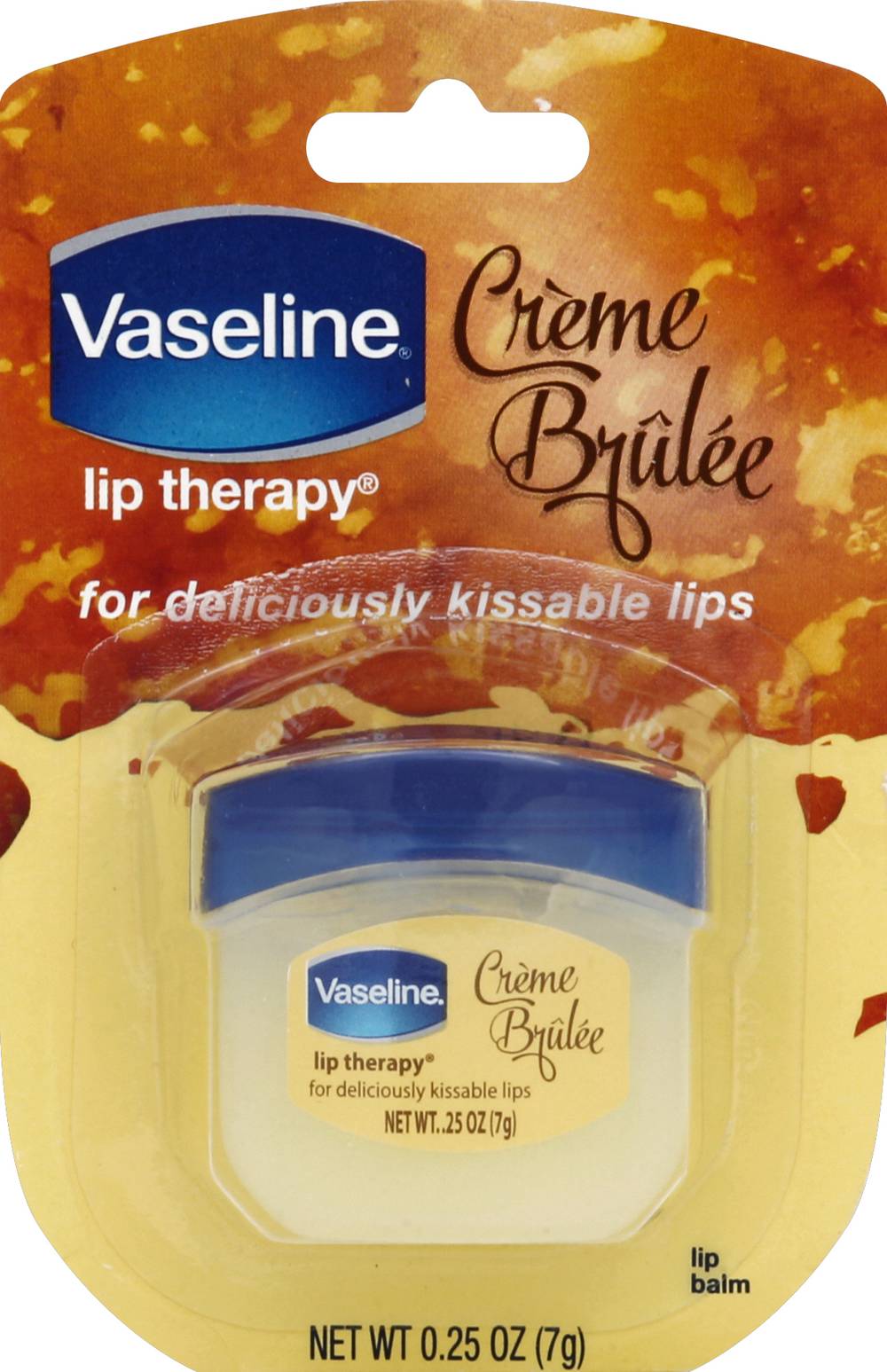 Vaseline Lip Therapy Creme Brulee Balm (0.25 oz)