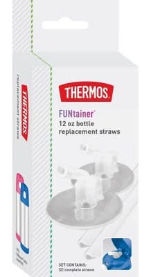 Thermos 12oz Water Bottle Replacement Straws