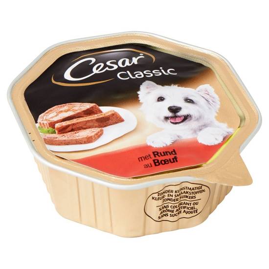 Cesar Classic Hondenvoeding Kuipje met Rund 150 g