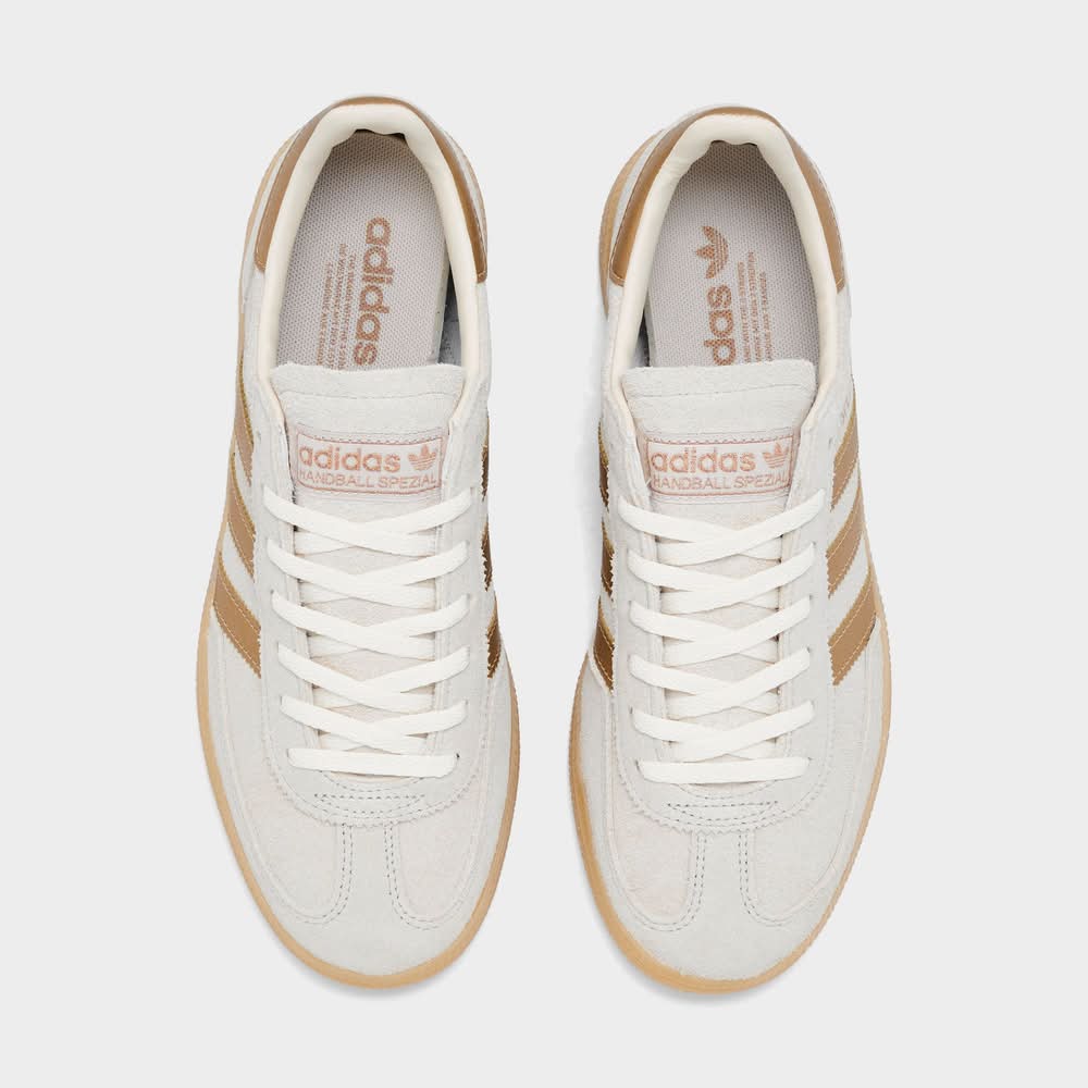 adidas gazelle silver green womens ADIDAS Size 10 White Beige Leather Low Top Sneakers – Sui Generis Designer  Consignment