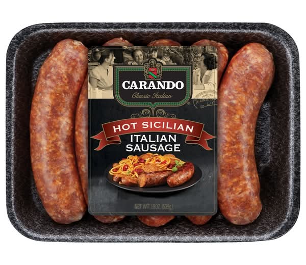 Carando Hot Sicilian Recipe Italian Sausage (19 oz)