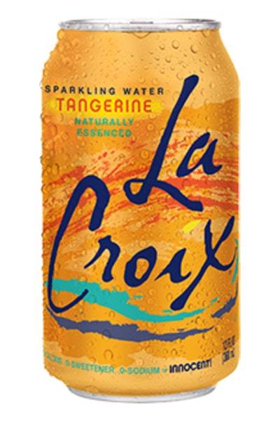 Lacroix Naturally Tangerine Essenced Sparkling Water (12 ct, 12 fl oz)