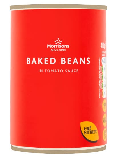 Morrisons Baked Beans in Tomato Sauce (410g)