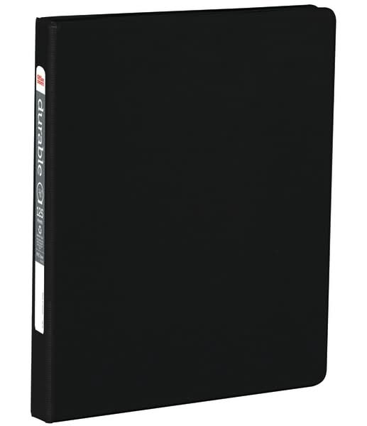Office Depot® Brand Nonstick 3-Ring Binder, 1/2" Round Rings, Black