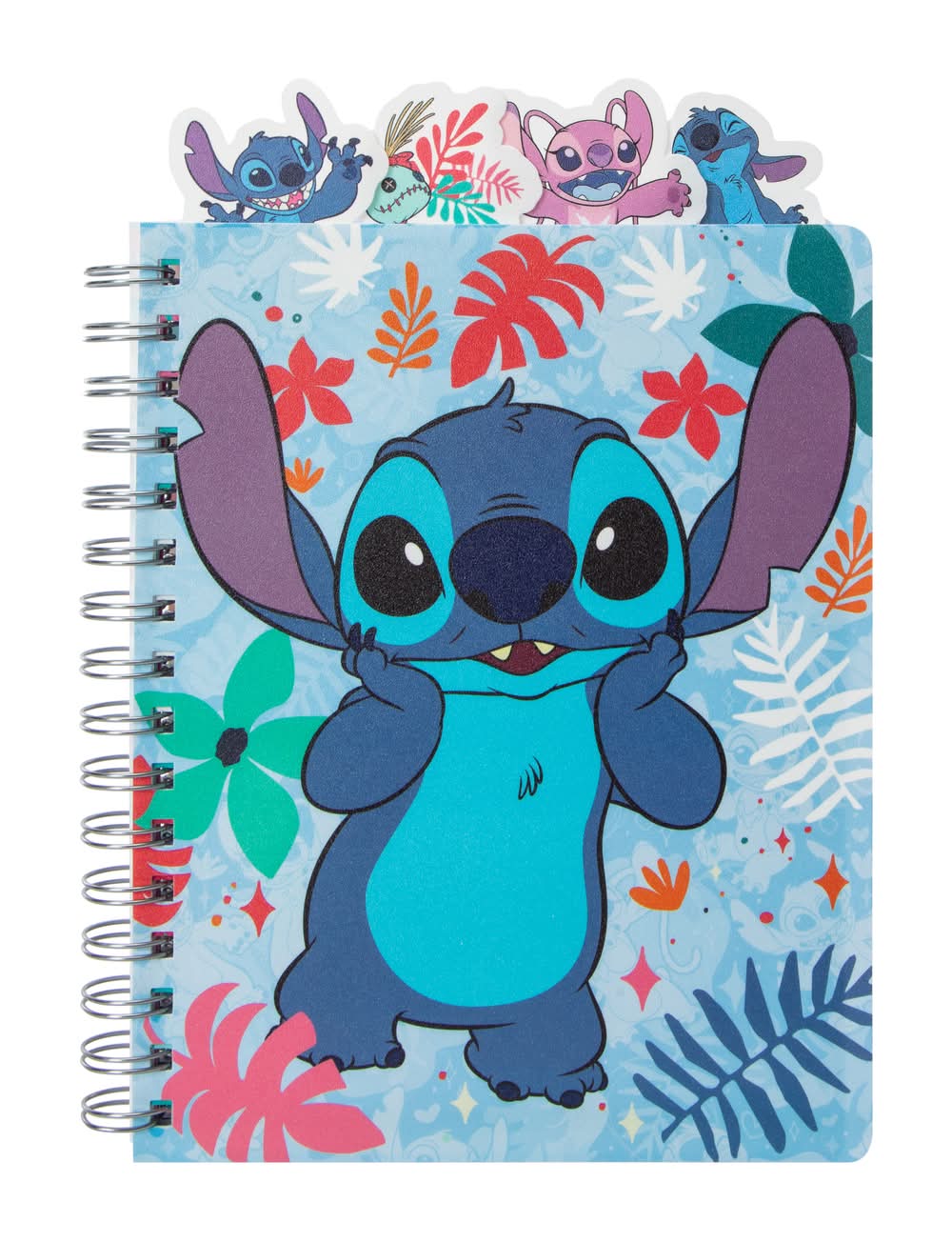 Disney Stitch Tab Journal Blue