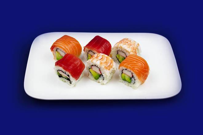 6st Rainbow Roll