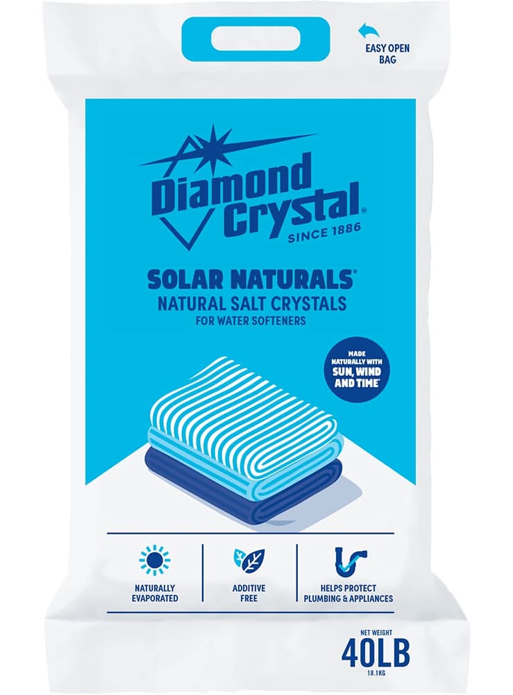 Diamond Crystal 40-lb Water Softener Salt Solar crystals