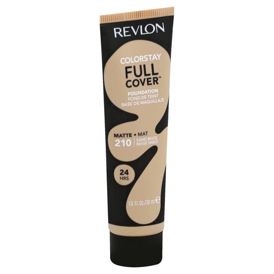 Revlon Colorstay Full Cover Foundation Matte 210 Sand Beige