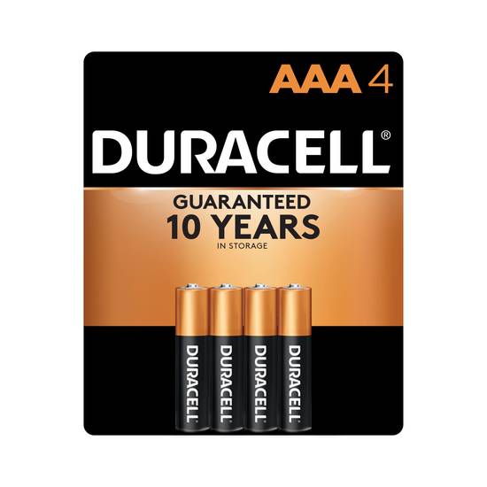 Duracell Alkaline Batteries AAA (4 ct)